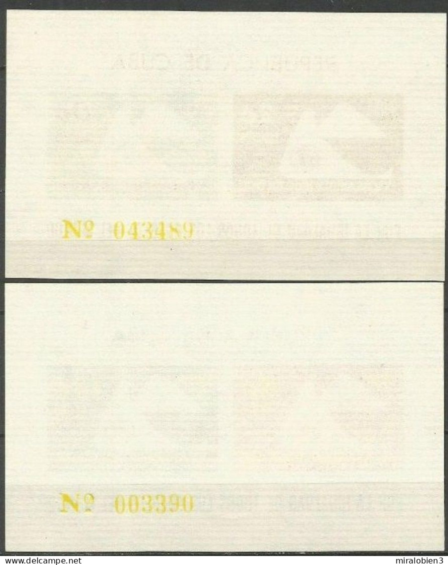 CUBA HOJA BLOQUE YVERT NUM. 19/20 ** ASAMBLEA DE LA ONU - Hojas Y Bloques