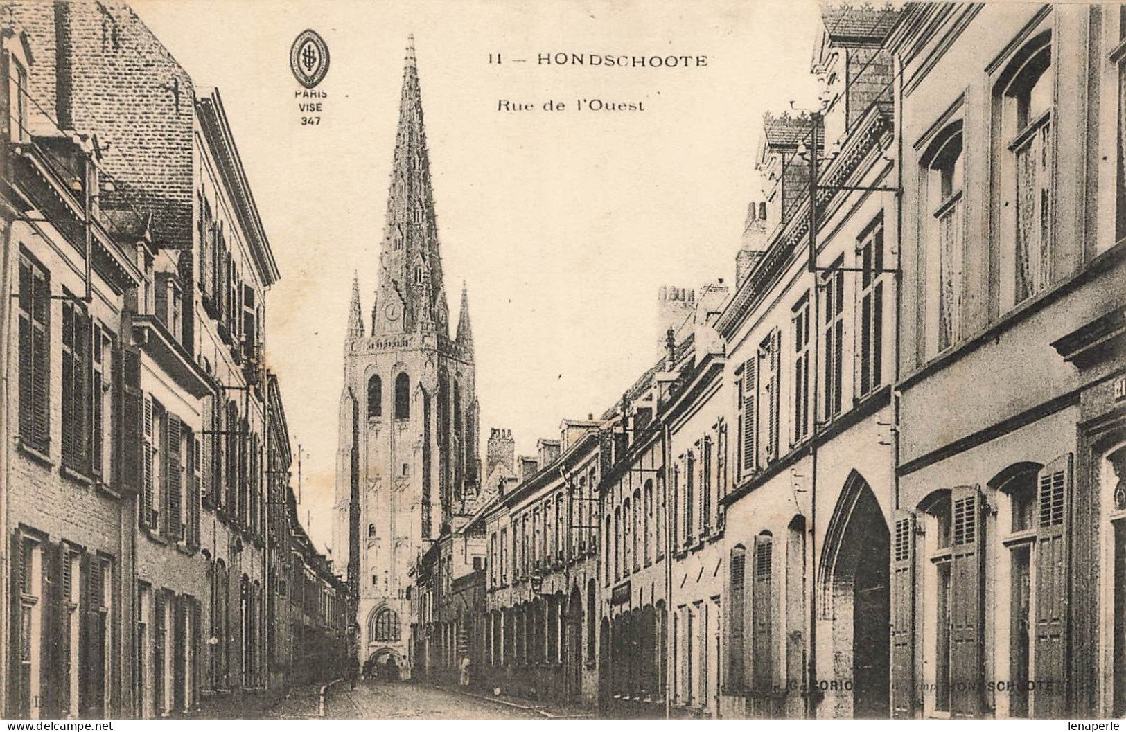 D3493 HONDSHOOTE Rue De L'ouest - Hondshoote