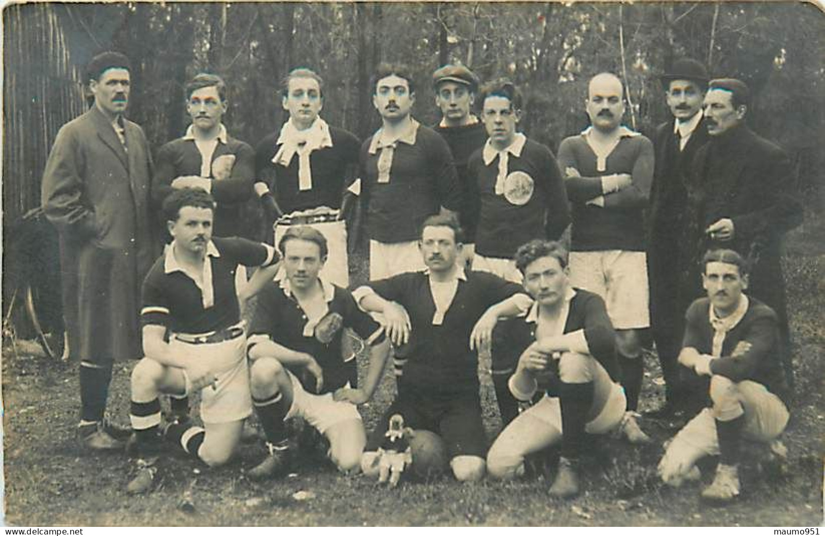 LES SPORTS CARTE PHOTO - Equipe De Sport Football - Leichtathletik