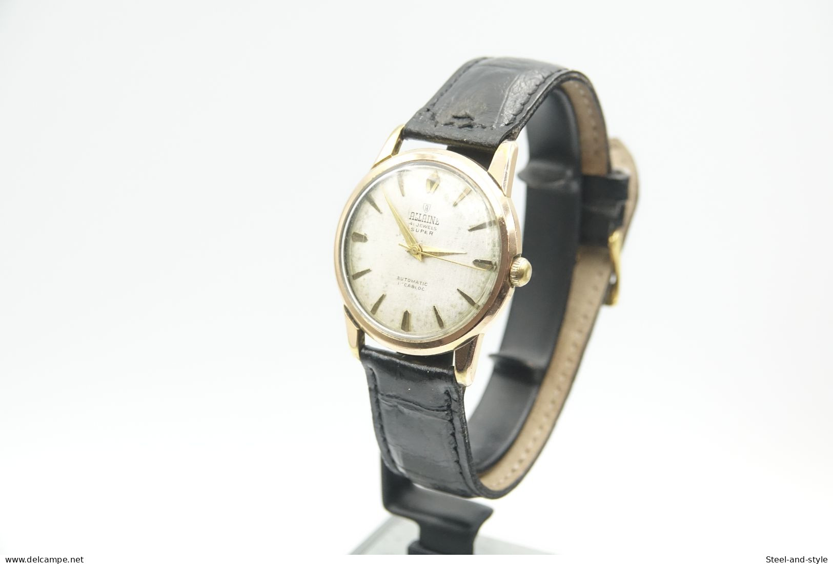 Watches : ALLAINE 41 JEWELS SUPER AUTOMATIC - Original 1960's - Swiss Made - Running - Excelent Condition - Relojes Modernos