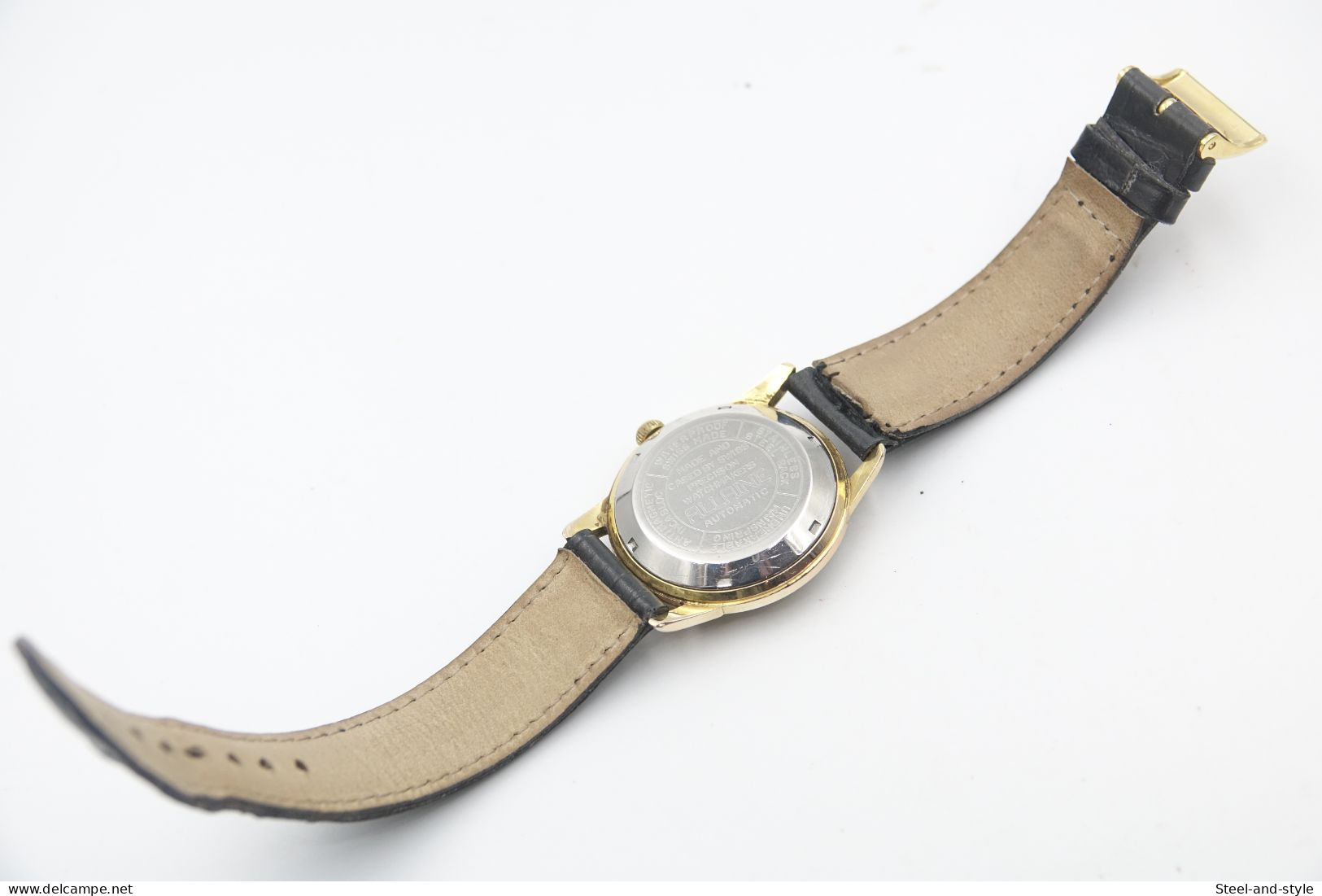 Watches : ALLAINE 41 JEWELS SUPER AUTOMATIC - Original 1960's - Swiss Made - Running - Excelent Condition - Moderne Uhren