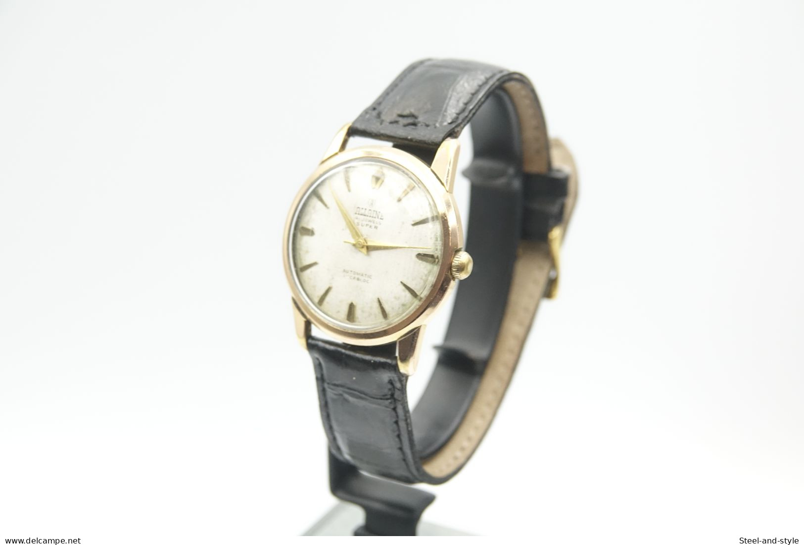 watches : ALLAINE 41 JEWELS SUPER AUTOMATIC - original 1960's - swiss made - running - excelent condition