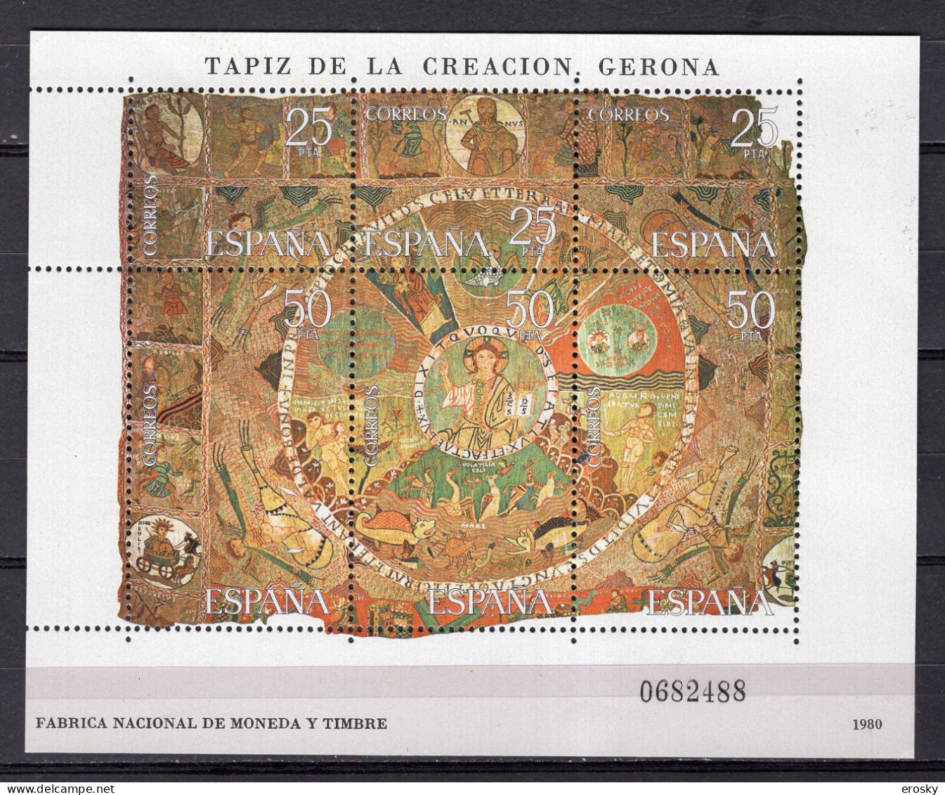 B3744 - ESPANA ESPAGNE BF Yv N°28 ** TAPISSERIE - Blocs & Feuillets