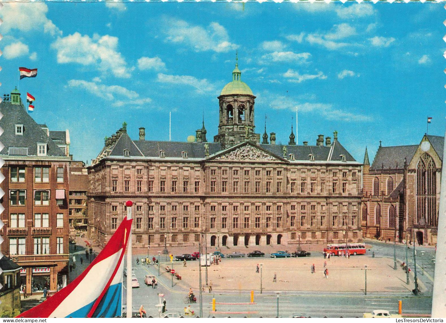 PAYS-BAS - Amsterdam - Vue Générale De La Palais Royal Dam - Carte Postale - Amsterdam