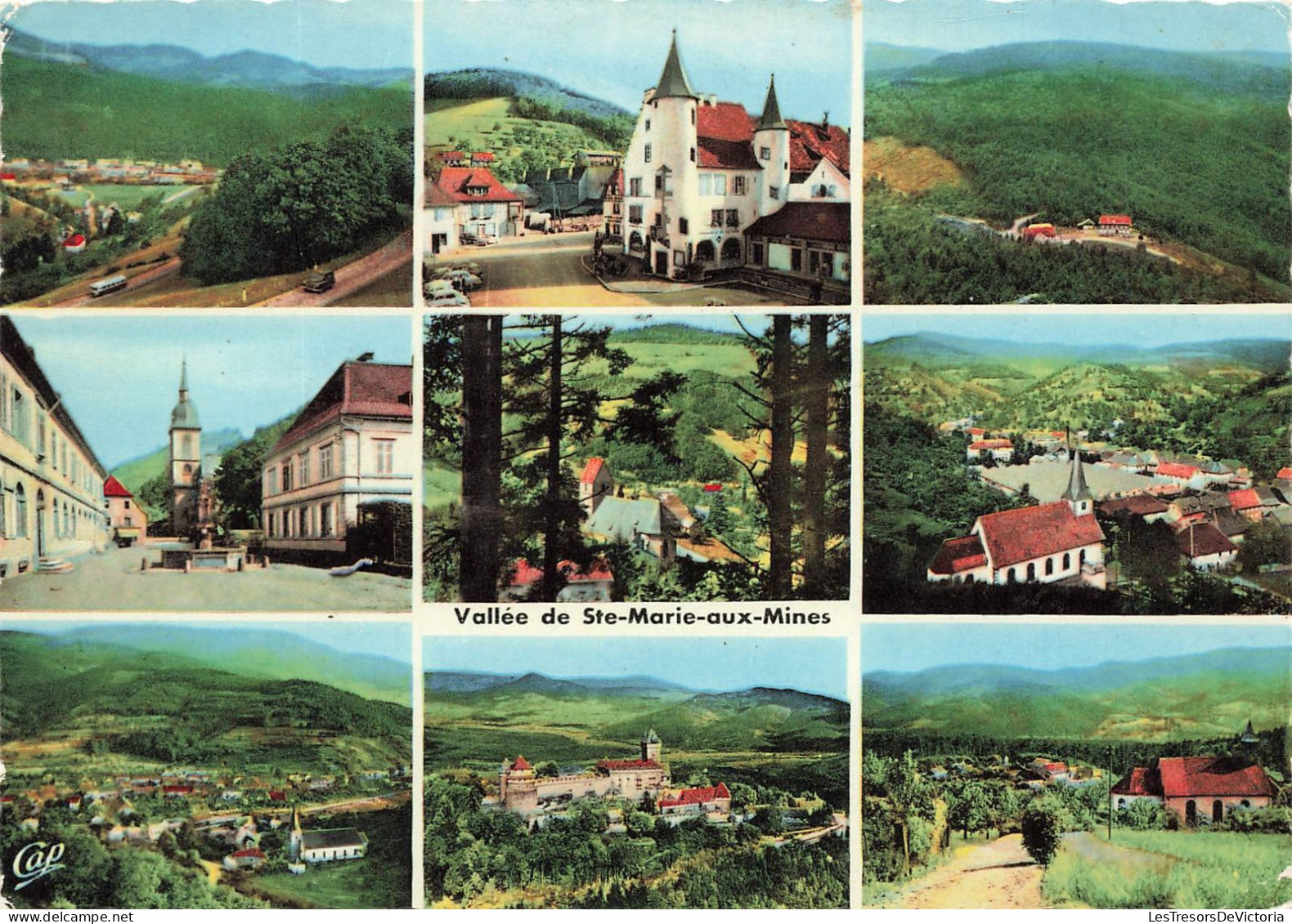 FRANCE - Vallée De Sainte Marie Aux Mines - Multivues - Carte Postale - Sainte-Croix-aux-Mines