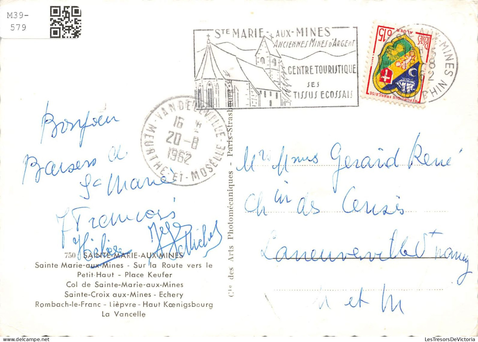 FRANCE - Vallée De Sainte Marie Aux Mines - Multivues - Carte Postale - Sainte-Croix-aux-Mines