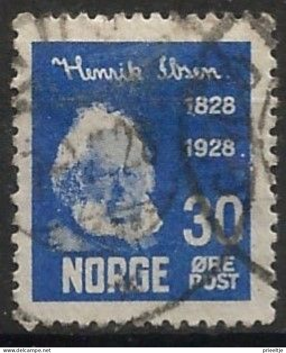 Norway 1928 H. Ibsen Centenary Y.T. 131 (0) - Oblitérés