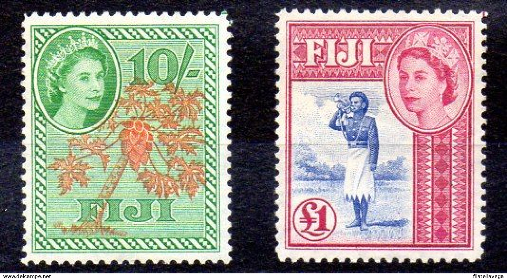 Sellos De Fiji Nº Yvert 143/44 ** - Fiji (...-1970)