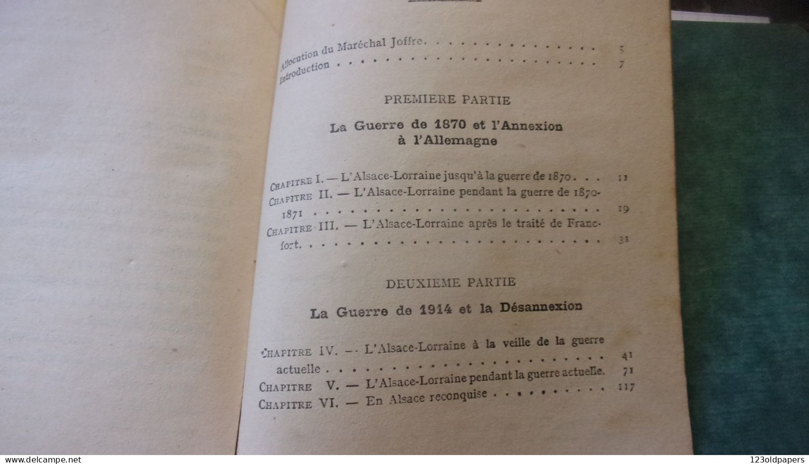 L'annexion De L'Alsace-Lorraine Et La Désannexion  Allocution Du Général Joffre 1870 & 1914  Maurice Neumont ILLUSTRATEU - Alsace