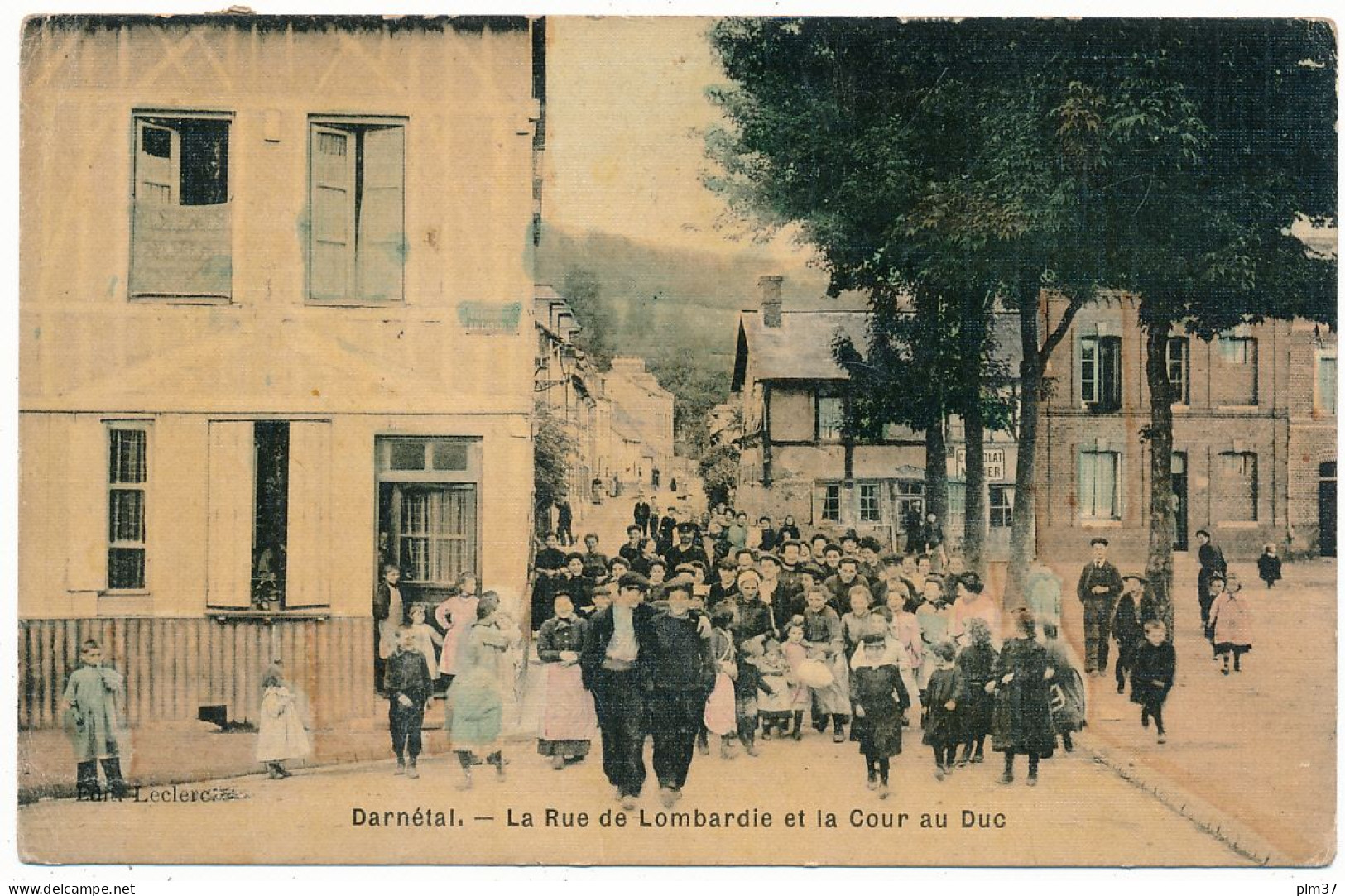 DARNETAL - Rue De Lombardie Et La Cour Au Duc - Darnétal