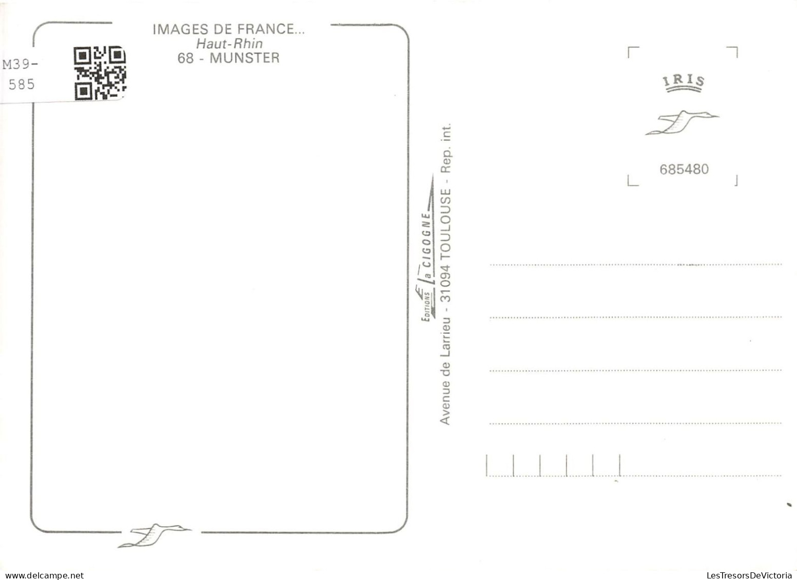 FRANCE - Munster - Multivues - Colorisé - Carte Postale - Munster