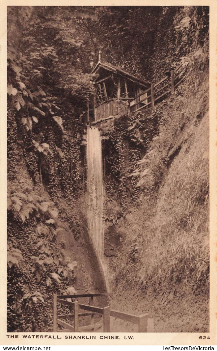 CHINE - The Waterfall Shanklin Chine I W - Carte Postale Ancienne - China