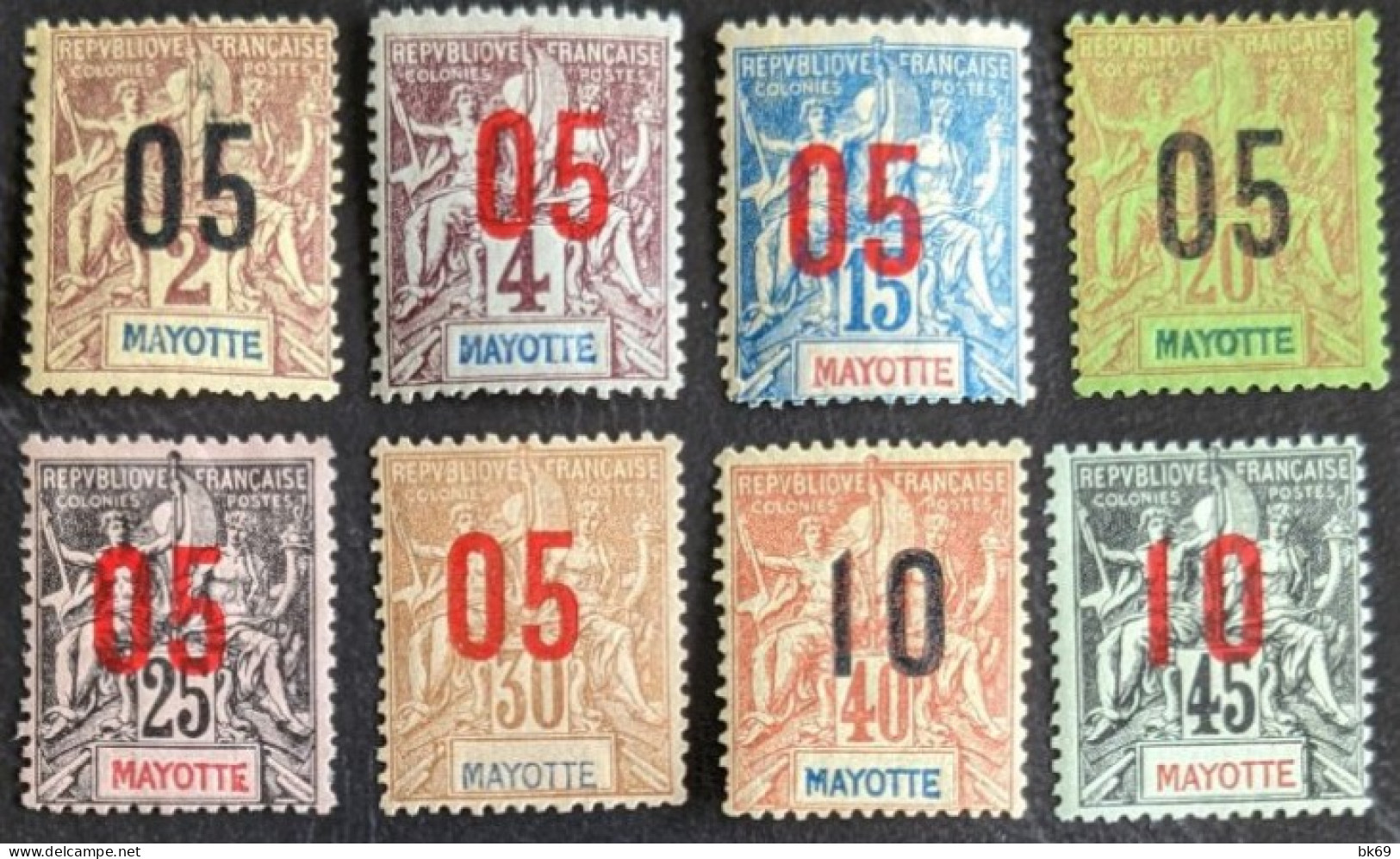 Entre Le 1 & Le 31 Mayotte Type Groupe - Usati