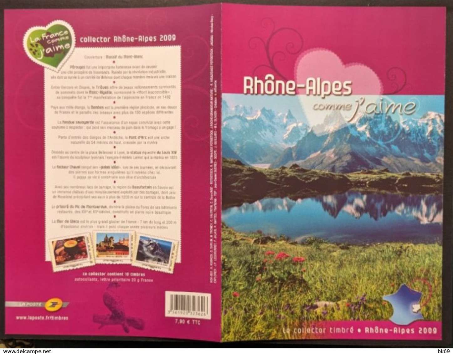 Collector Rhône-Alpes Sous Blister 10 TVP** Sous Faciale - Collectors