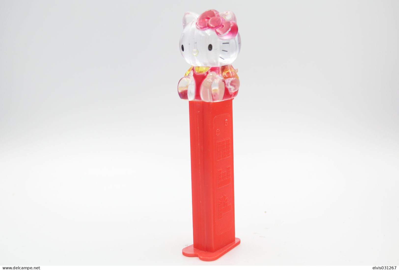 Vintage PEZ DISPENSER : HELLO KITTY CRYSTAL - Sanrio - 2007 - Us Patent China Made L=11cm - Sonstige & Ohne Zuordnung