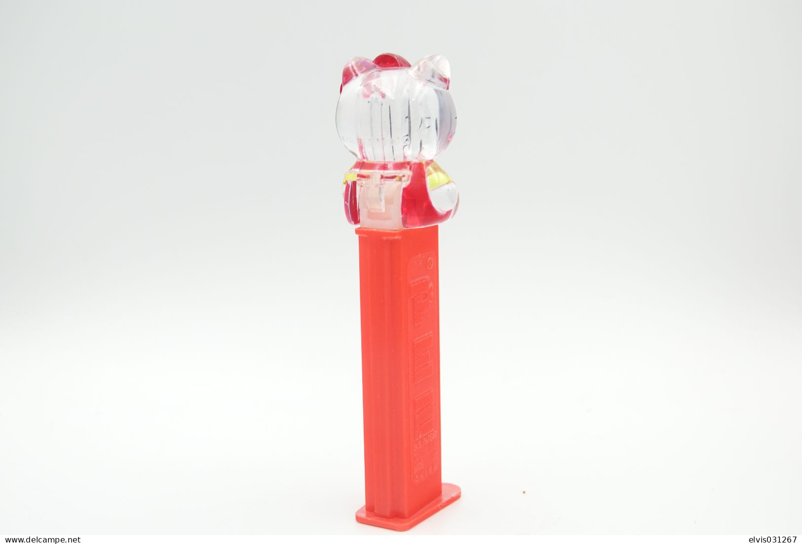 Vintage PEZ DISPENSER : HELLO KITTY CRYSTAL - Sanrio - 2007 - Us Patent China Made L=11cm - Andere & Zonder Classificatie