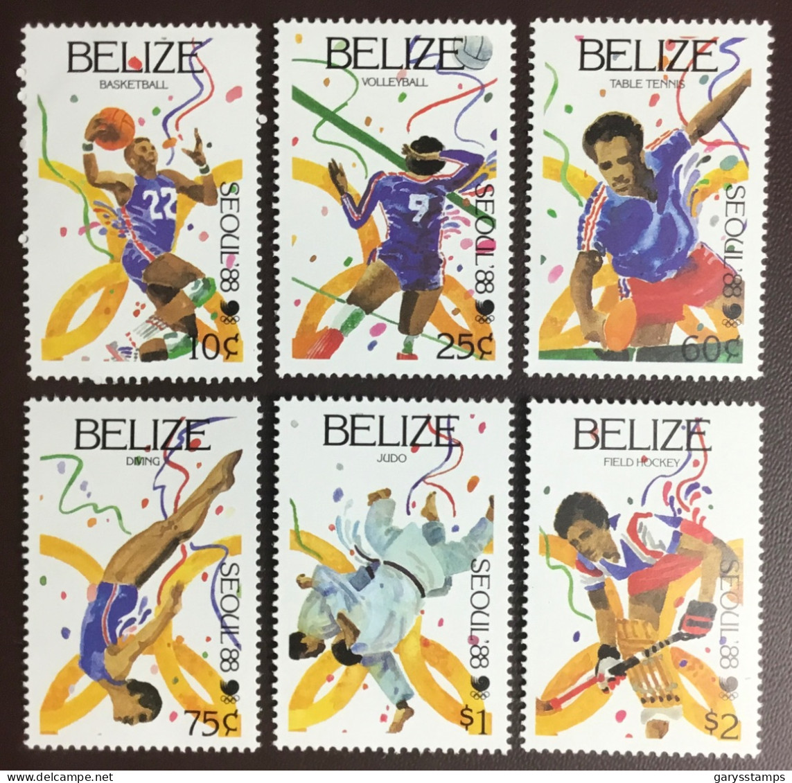 Belize 1988 Olympic Games MNH - Belize (1973-...)
