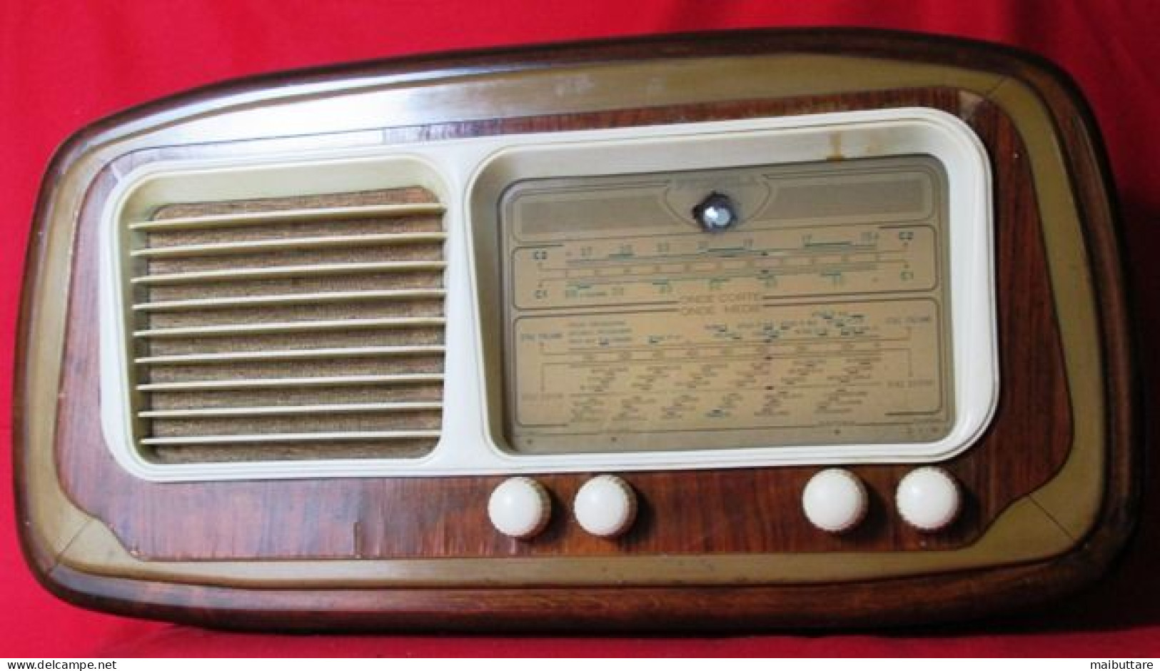 Radio PHONOLA Modello 5556 Valvole 6 - Objets Dérivés