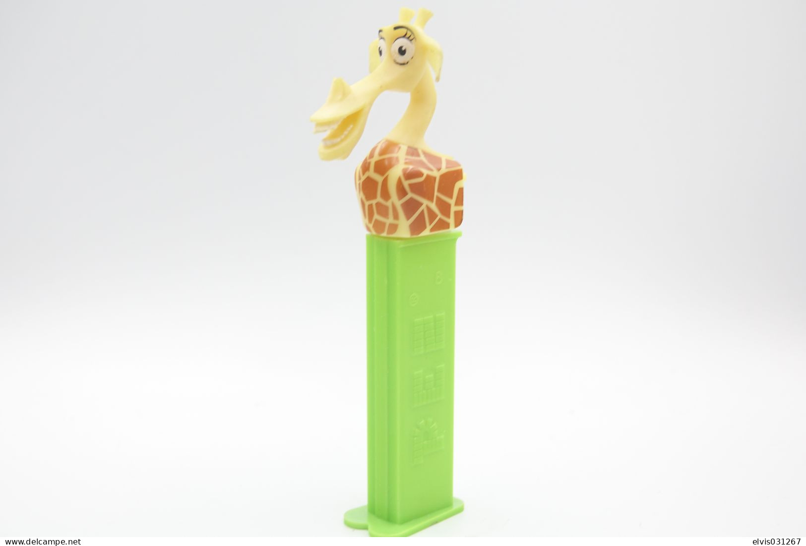 Vintage PEZ DISPENSER : Melman - Madagascar - 2008 - Us Patent L=10.5cm - Figurines