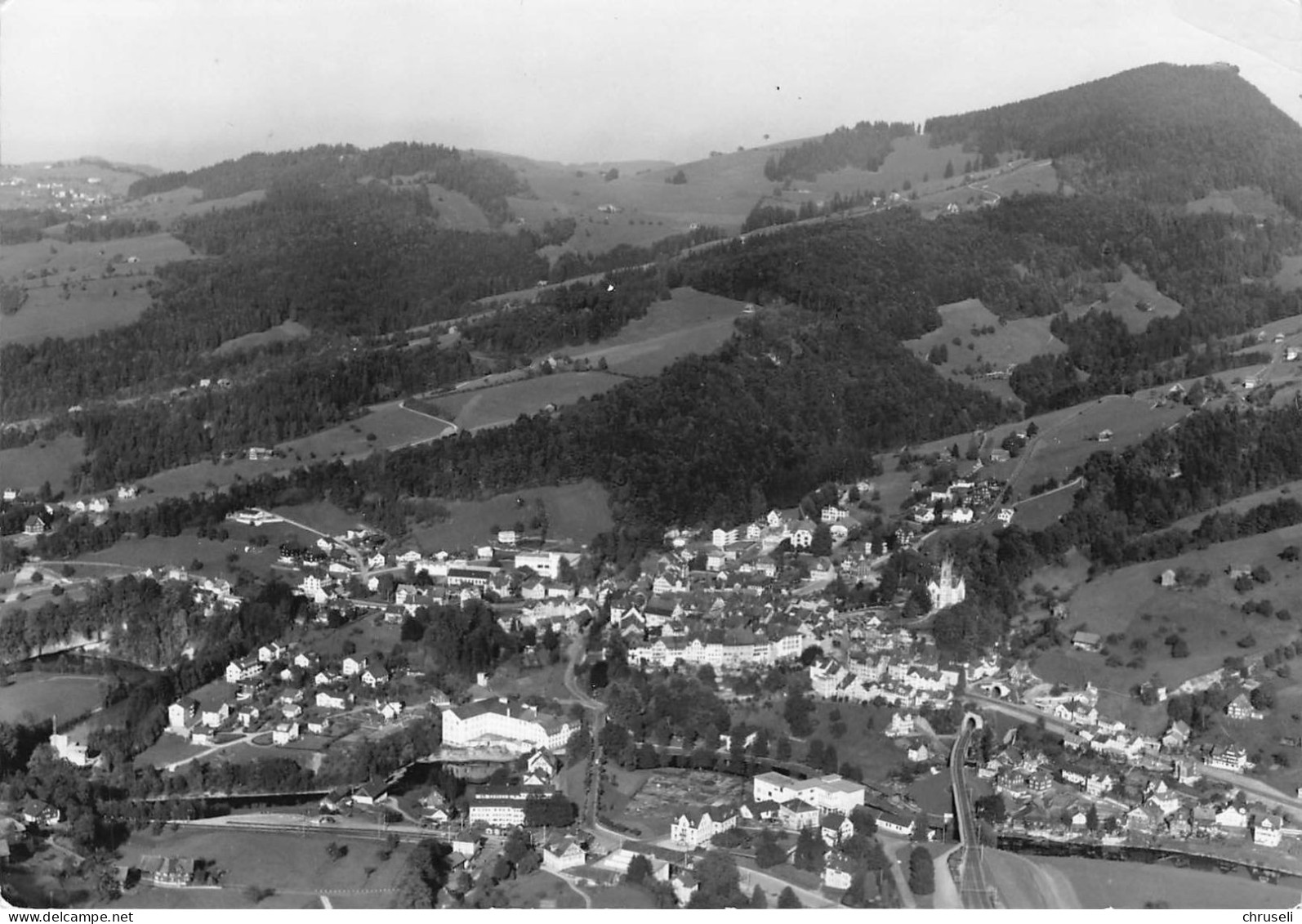 Lichtensteig  Fliegeraufnahme - Lichtensteig