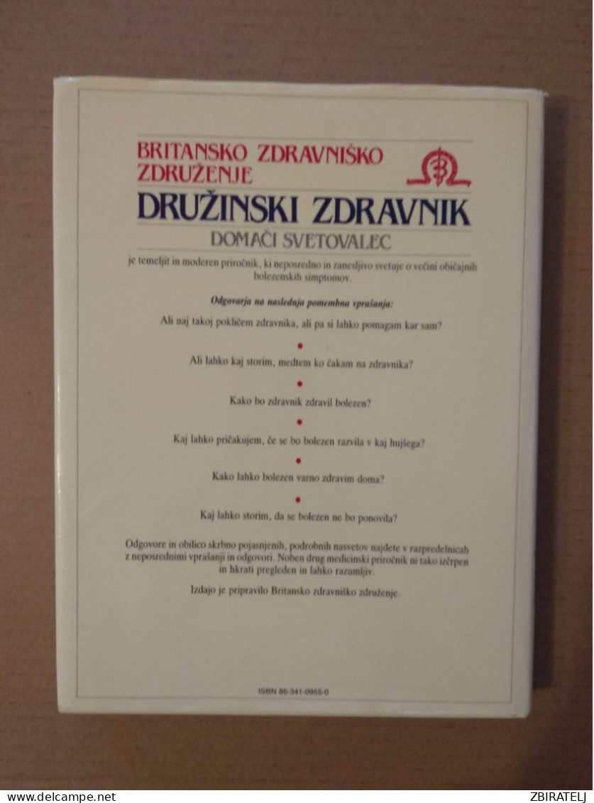 Slovenščina Knjiga Strokovna DRUŽINSKI ZDRAVNIK (Praktični Priročnik Za Razumevanje Simptonov) - Slawische Sprachen