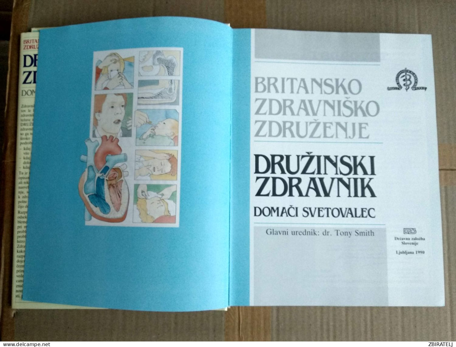 Slovenščina Knjiga Strokovna DRUŽINSKI ZDRAVNIK (Praktični Priročnik Za Razumevanje Simptonov) - Idiomas Eslavos