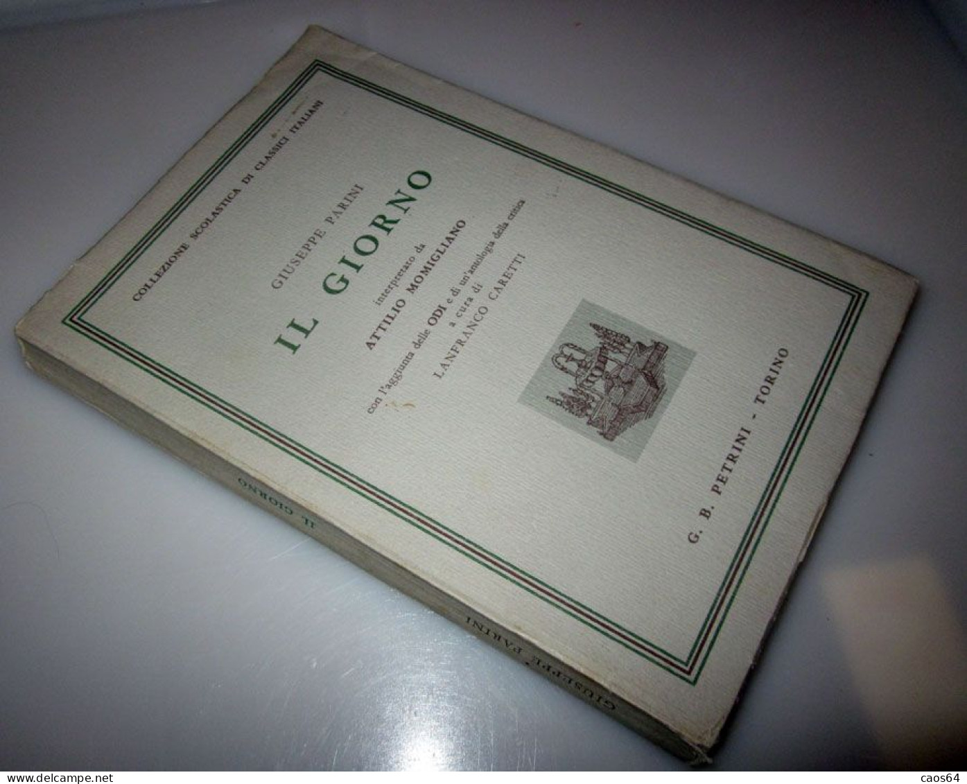 Il Giorno Giuseppe Parini Petrini 1959 - Poëzie