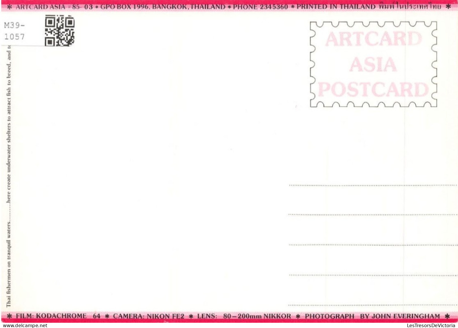 THAÏLANDE - Art Card Asia PostCard - Bangkok - Thailand - Carte Postale - Thaïland