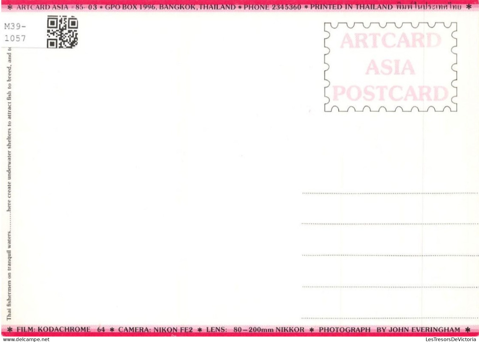 THAÏLANDE - Art Card Asia PostCard - Bangkok - Thailand - Carte Postale - Tailandia