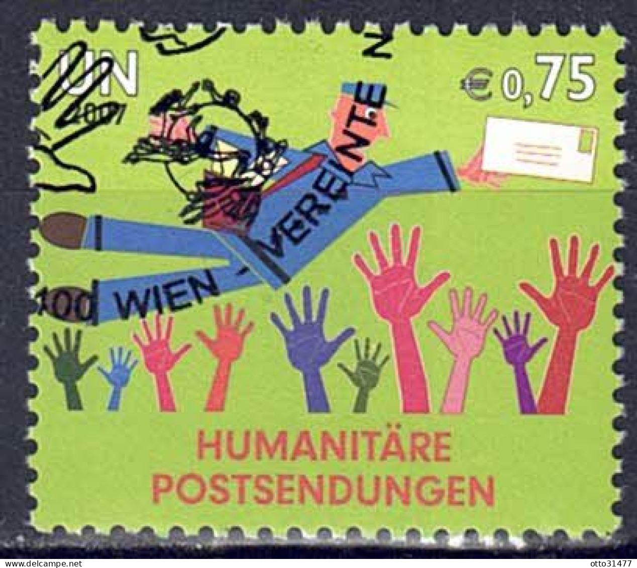 UNO Wien 2007 - Postsendungen, Nr. 512, Gestempelt / Used - Used Stamps