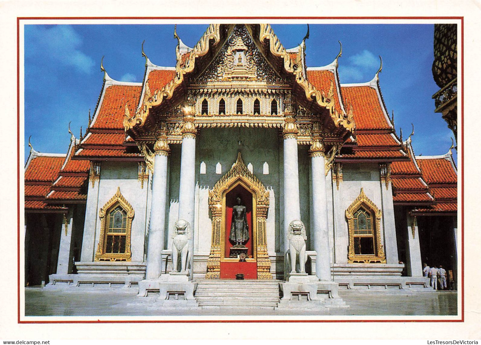 THAÏLANDE - Wat Bencharmabopitr (Marble Temple) - Bangkok - Carte Postale - Thailand
