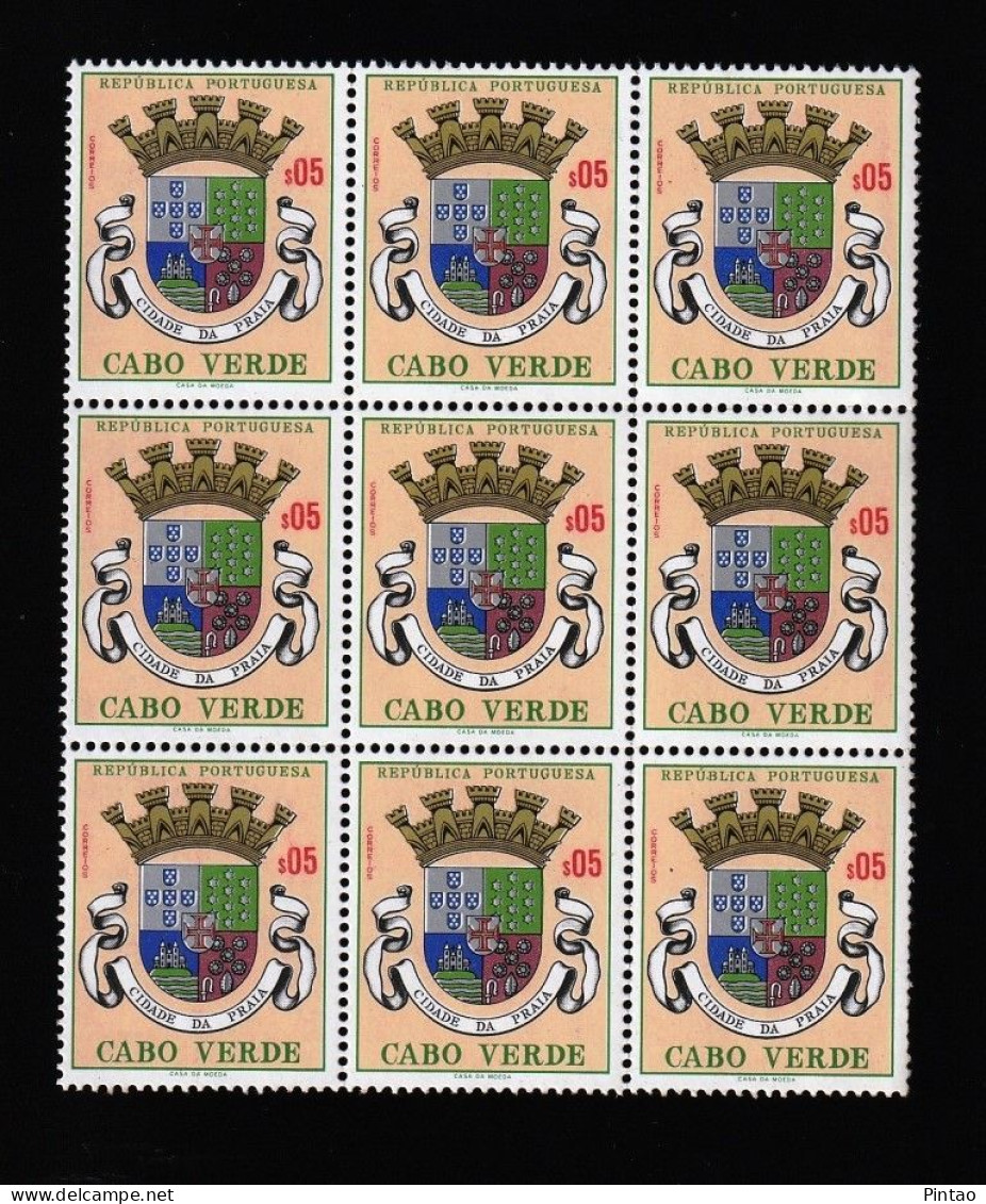 CV636- CABO VERDE 1961 Nº 292- MNH_ X9 - Kaapverdische Eilanden