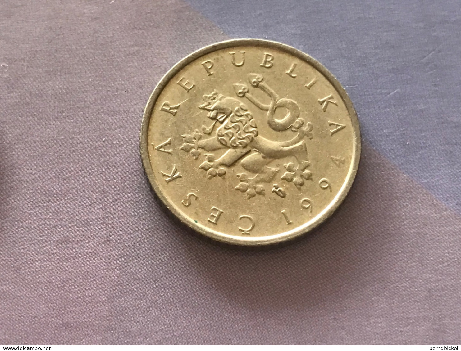 Münze Münzen Umlaufmünze Tschechische Republik 1 Krone 1994 - Czech Republic