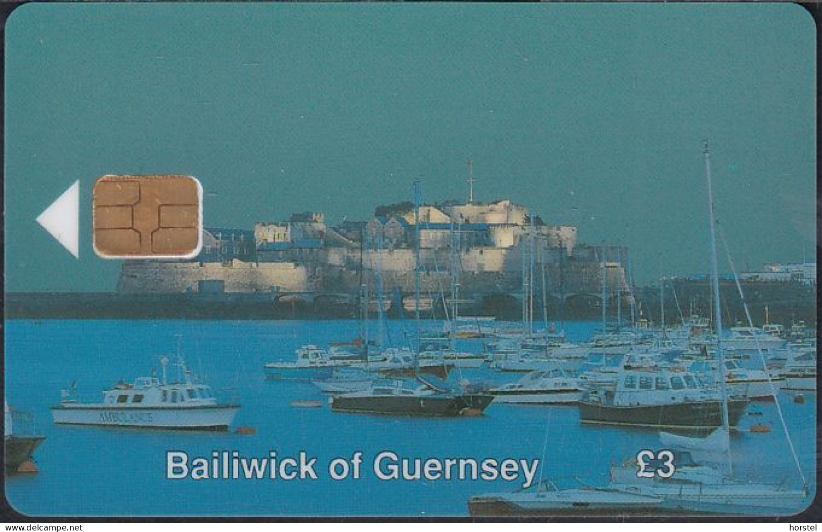 Guernsey - GG-GUT-0004 - Bailiwick Of Guernsey - View By Floodlight - £3 - Mint - [ 7] Jersey And Guernsey