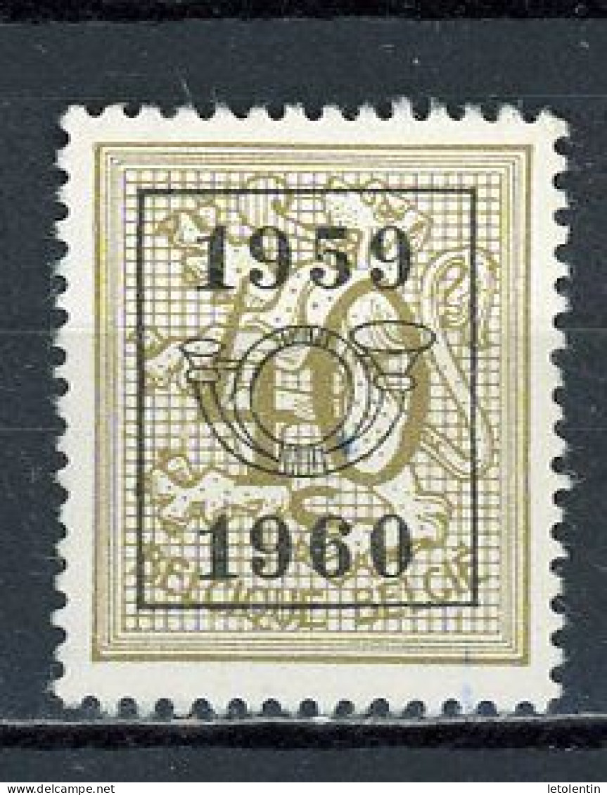 BELGIQUE:  1959-1960 PREO N° Yvert 361 (*) - Typos 1951-80 (Chiffre Sur Lion)