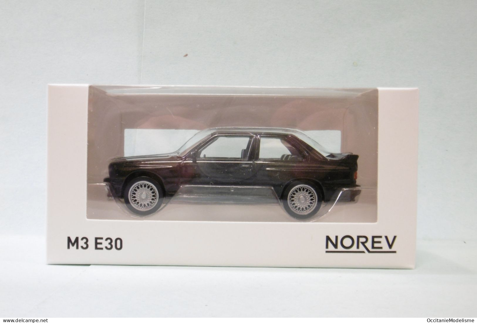 Norev Jet-Car - BMW M3 E30 1986 Noir Métallisé Youngtimers Neuf NBO 1/43 - Norev