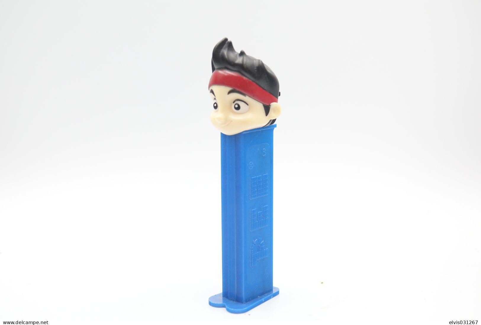 Vintage PEZ DISPENSER : Jake - Jake And The Never Land Pirates - 2014 - Us Patent L=10.5cm - Figurini & Soldatini