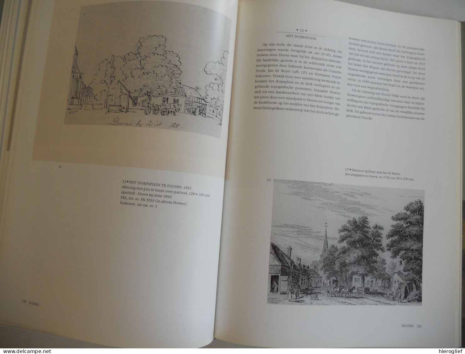 Een generaal tekent Nederland - Biografie en catalogus vh Nederlandse werk van Otto Howen 1774 1848 - R.J.A. te Rijdt