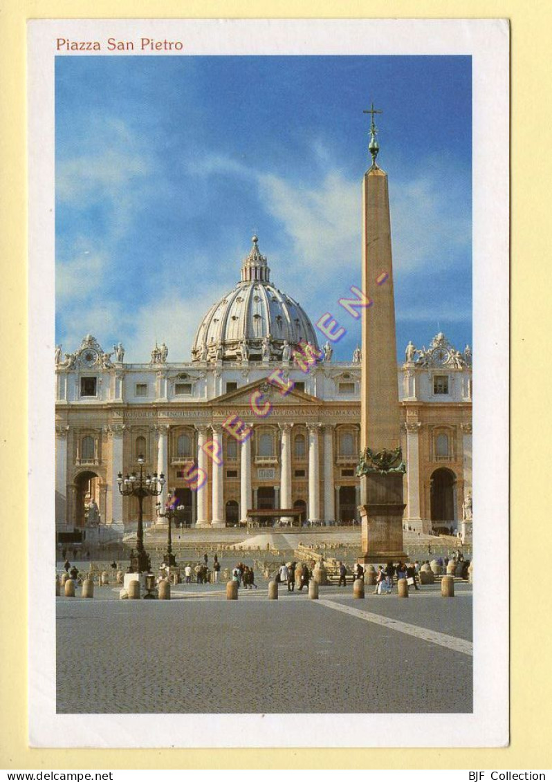 Italie : ROMA : Piazza San Pietro (animée) (voir Scan Recto/verso) - San Pietro