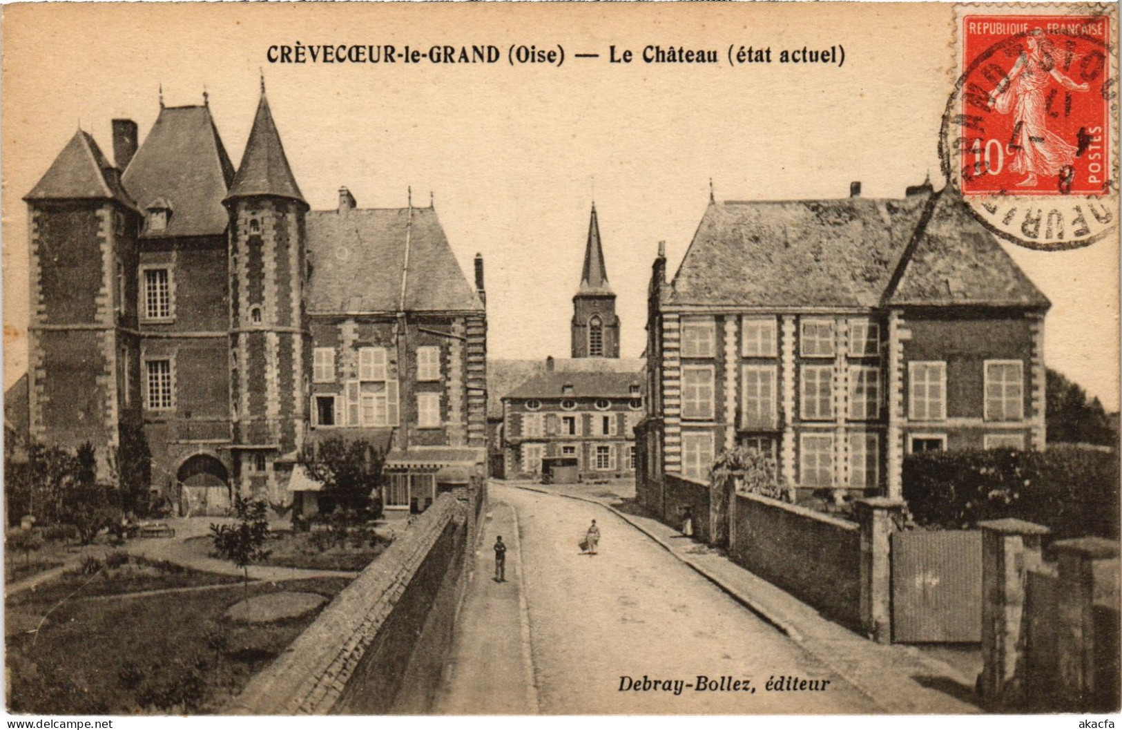 CPA Crevecoeur-le-Grand Le Chateau (1185788) - Crevecoeur Le Grand