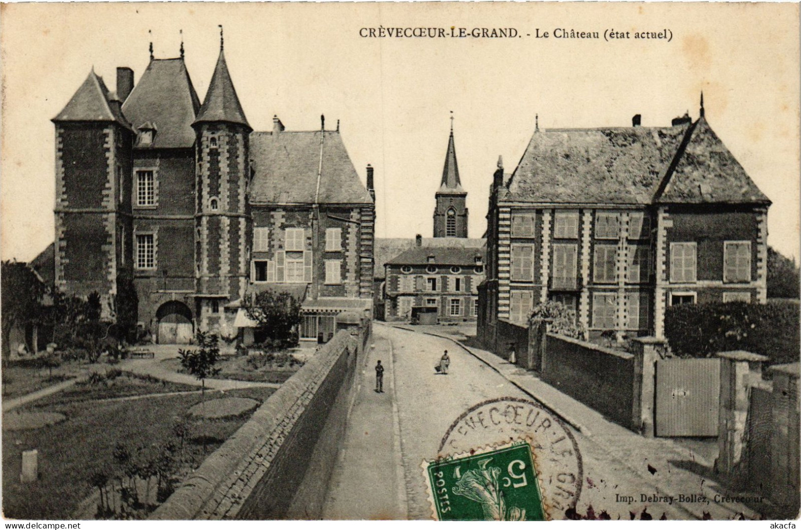 CPA Crevecoeur-le-Grand Le Chateau (1185772) - Crevecoeur Le Grand