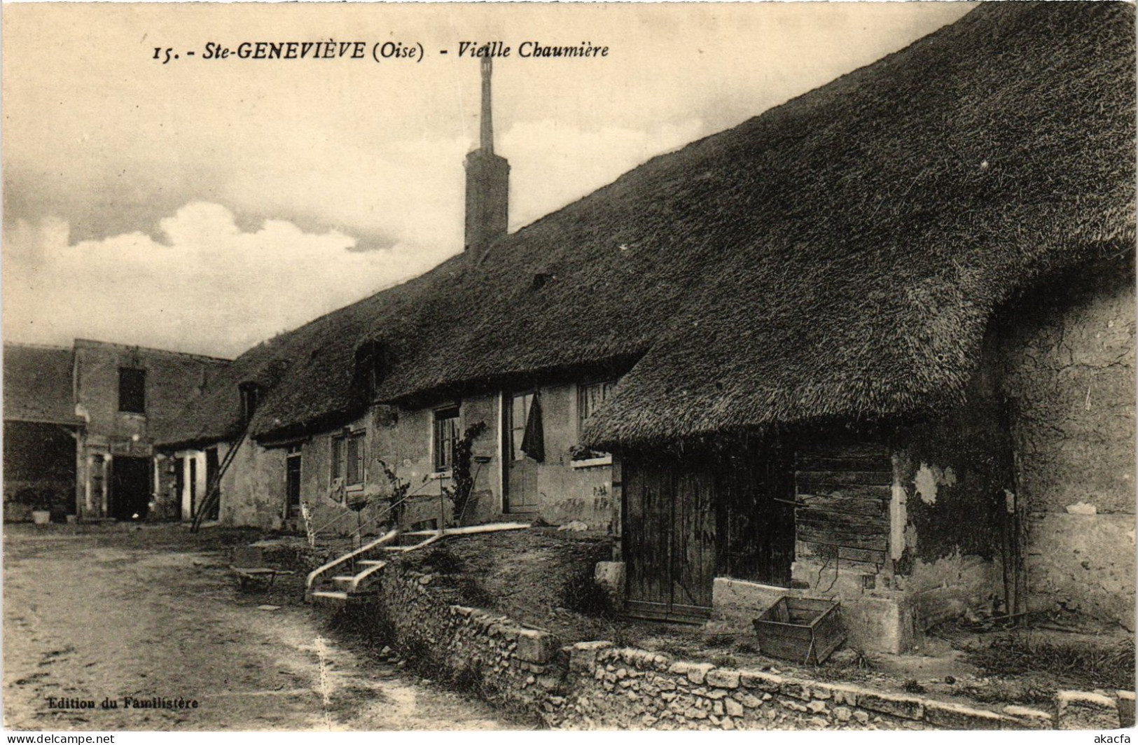 CPA Ste-Genevieve Vieille Chaumiere (1186256) - Sainte-Geneviève