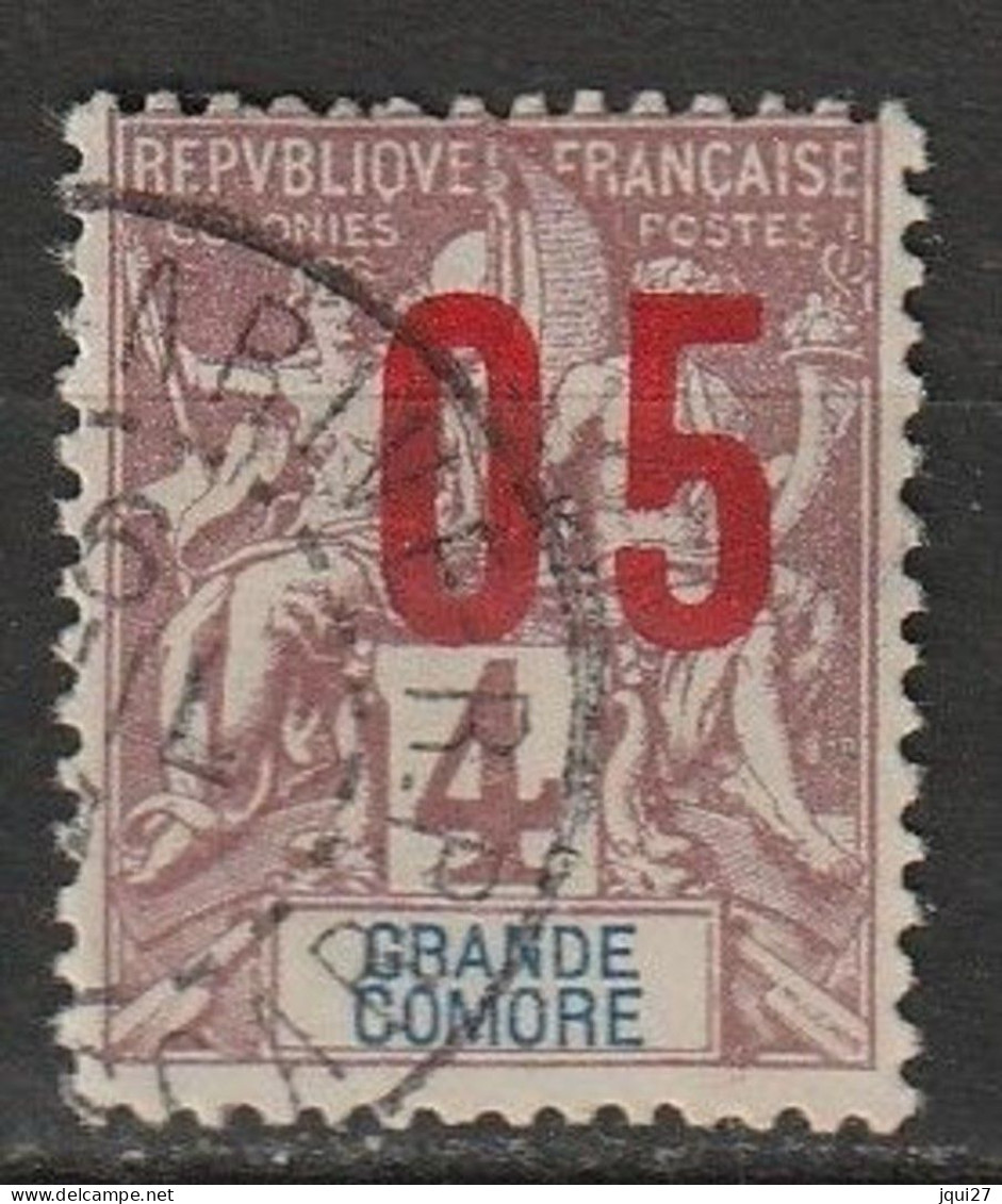 Grande Comore N° 21A Chiffres Espacés - Used Stamps