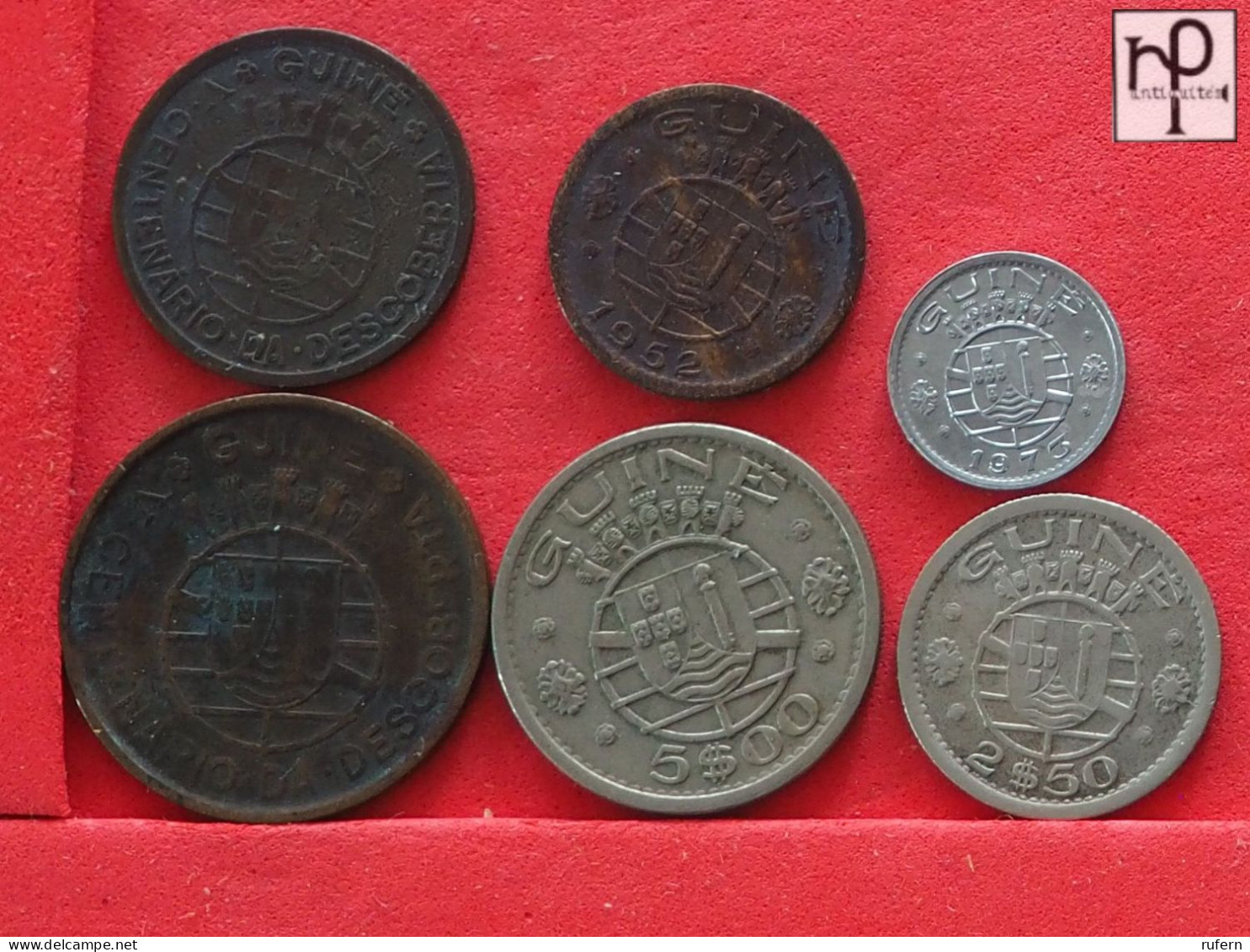 GUINÉ BISSAU  - LOT - 6 COINS - 2 SCANS  - (Nº58121) - Kilowaar - Munten