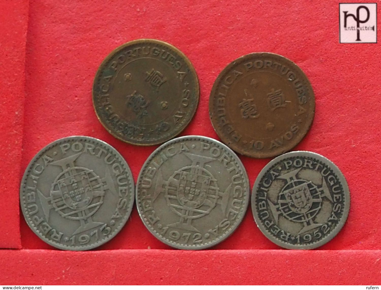 MACAU  - LOT - 5 COINS - 2 SCANS  - (Nº58122) - Vrac - Monnaies