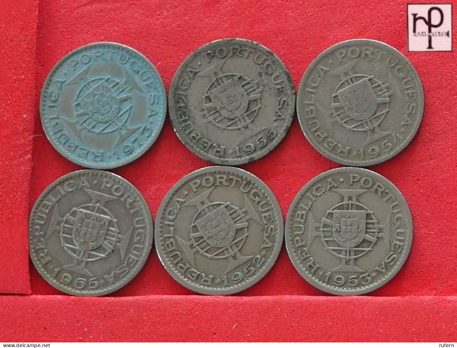 MOZAMBIQUE  - LOT - 6 COINS - 2 SCANS  - (Nº58126) - Lots & Kiloware - Coins