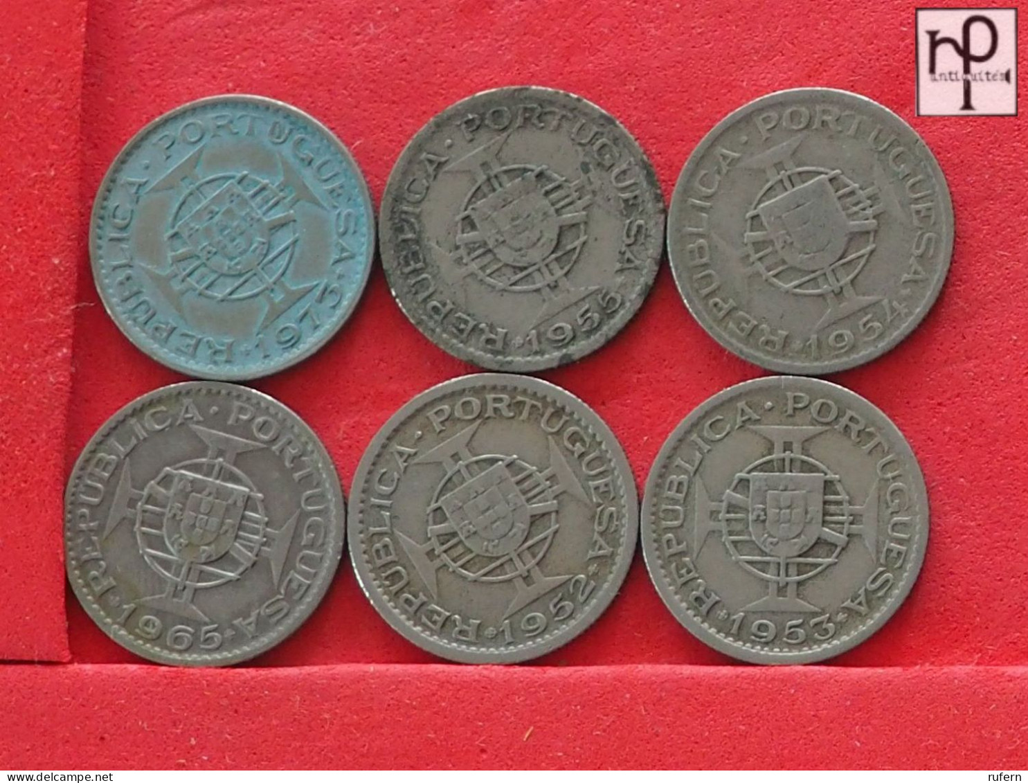 MOZAMBIQUE  - LOT - 6 COINS - 2 SCANS  - (Nº58126) - Kiloware - Münzen