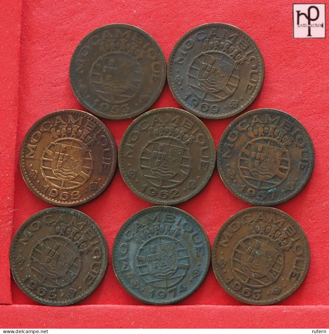 MOZAMBIQUE  - LOT - 8 COINS - 2 SCANS  - (Nº58127) - Kiloware - Münzen