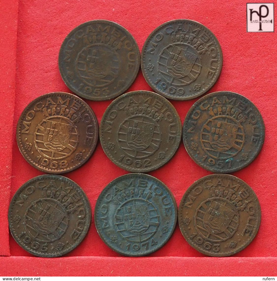 MOZAMBIQUE  - LOT - 8 COINS - 2 SCANS  - (Nº58127) - Lots & Kiloware - Coins