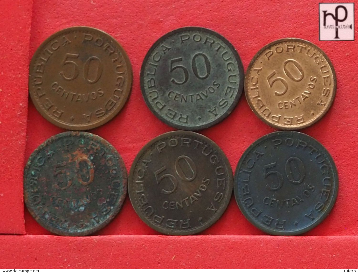 MOZAMBIQUE  - LOT - 6 COINS - 2 SCANS  - (Nº58128) - Kiloware - Münzen